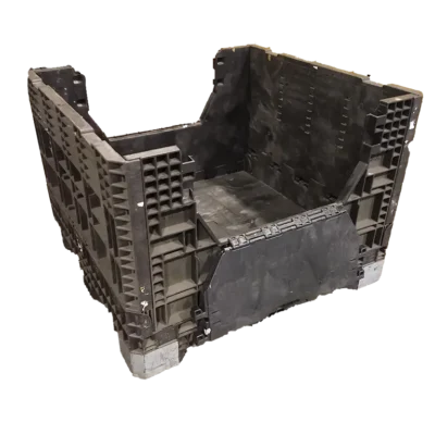 Reconditioned Buckhorn BH 45″ x 48″ x 34″ All Black Bulk Container