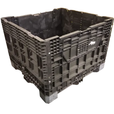 Reconditioned Buckhorn BH 45″ x 48″ x 34″ All Black Bulk Container