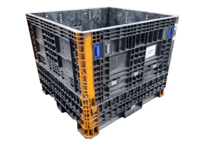 4548-39-RABAGR-NB-1-.jpg-4.png Reconditioned BCD 45" x 48" x 39" All Black All Good Runner Collapsible Bulk Container