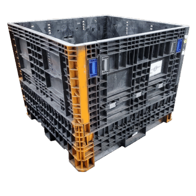 Reconditioned BCD 45″ x 48″ x 39″ All Black All Good Runner Bulk Container