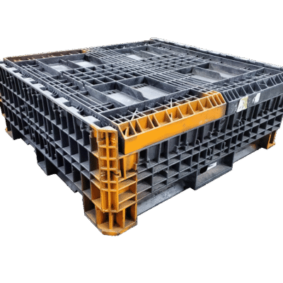 Reconditioned BCD 45″ x 48″ x 39″ All Black All Good Runner Bulk Container