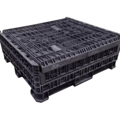 Reconditioned Orbis 45″ x 48″ x 39″ All Black All Good Runner Bulk Container