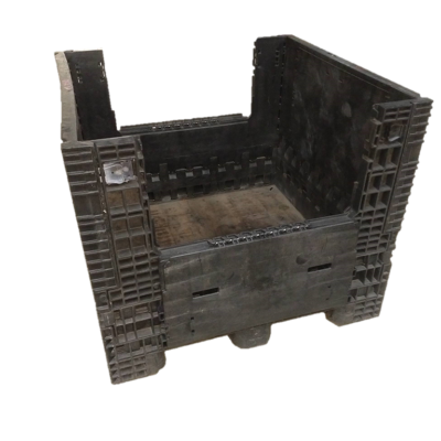 Reconditioned BCD 45″ x 48″ x 40″ All Black Bulk Container