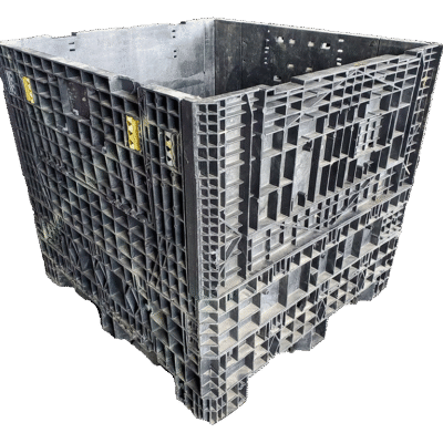 Reconditioned BCD 45″ x 48″ x 42″ All Black All Good Runner Bulk Container
