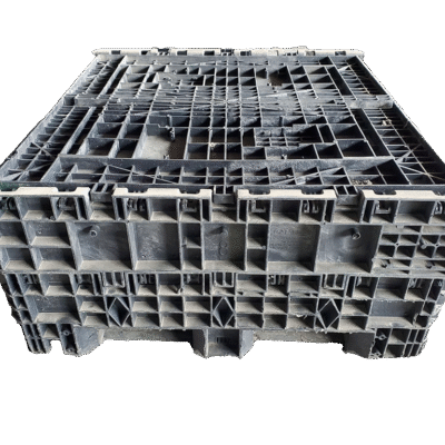 Reconditioned BCD 45″ x 48″ x 42″ All Black All Good Runner Bulk Container