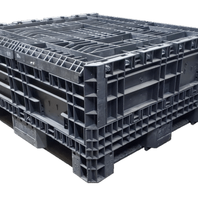 Reconditioned BCD 45″ x 48″ x 44″ All Black All Good Runner Bulk Container