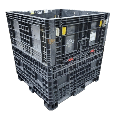 Reconditioned BCD 45″ x 48″ x 50″ All Black All Good Runner Bulk Container