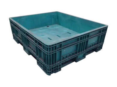 Reconditioned BCD 56" x 48" x 19" Mixed Color All Good Runner Fixed Wall Bulk Container