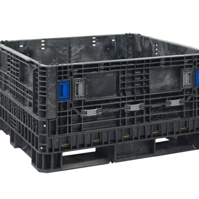 New Orbis HDR 45″ x 48″ x 25″ All Black Bulk Container