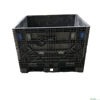 Lightly Used Orbis HDMP 45″ x 48″ x 34″ All Black Bulk Container