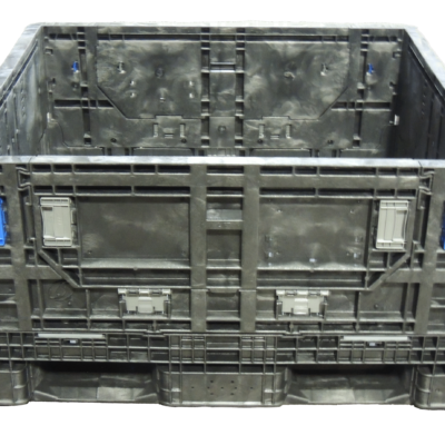 New Orbis HDMP 45″ x 48″ x 25″ All Black Bulk Container