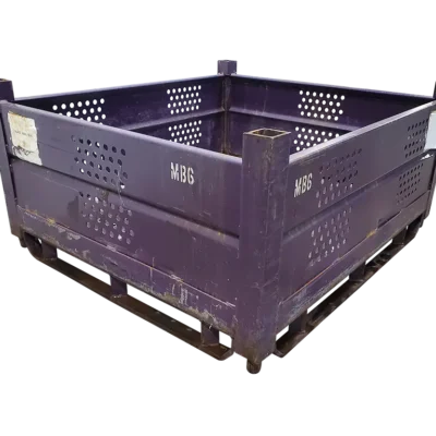 Used BCD 53″ x 48″ x 26″ Steel Tub – No Drop Doors