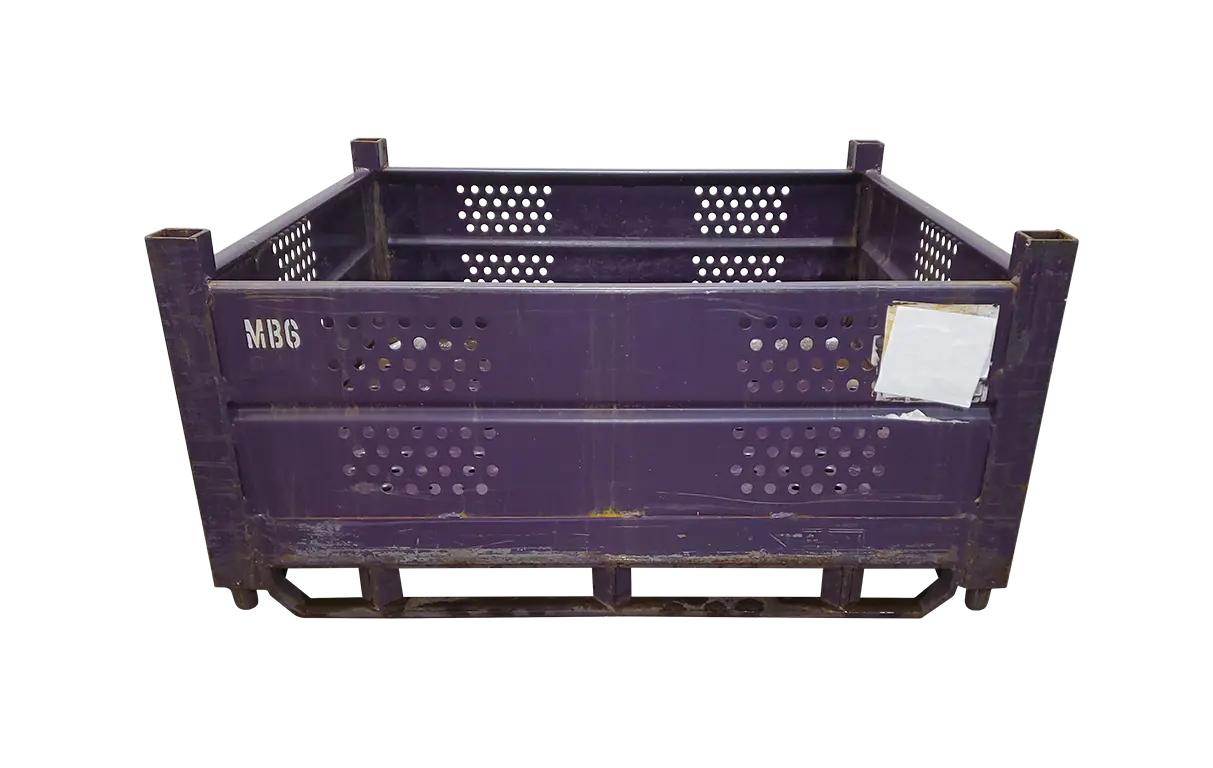 Used BCD 53" x 48" x 26" Steel Tub - No Drop Doors - Image 2