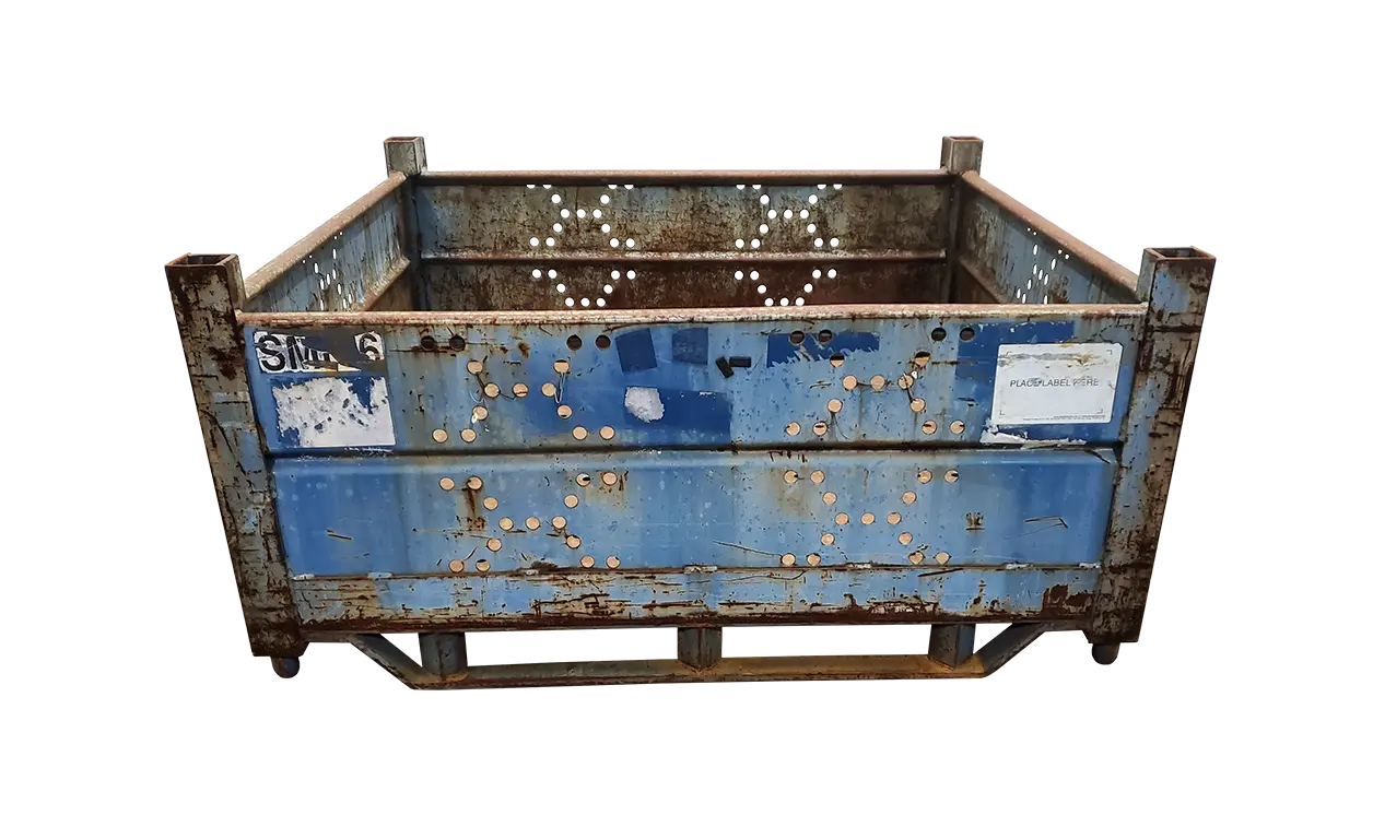 Used BCD 53" x 48" x 26" Steel Tub - No Drop Doors - Image 6