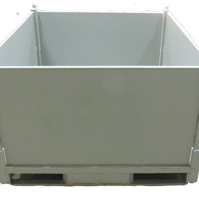 Used BCD 60″ x 52″ x 36″ Steel Tub – No Drop Doors
