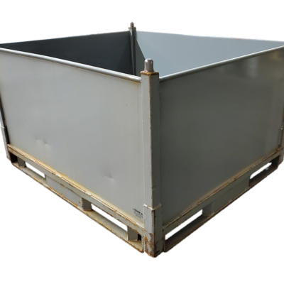 Used BCD 60″ x 52″ x 36″ Steel Tub – No Drop Doors