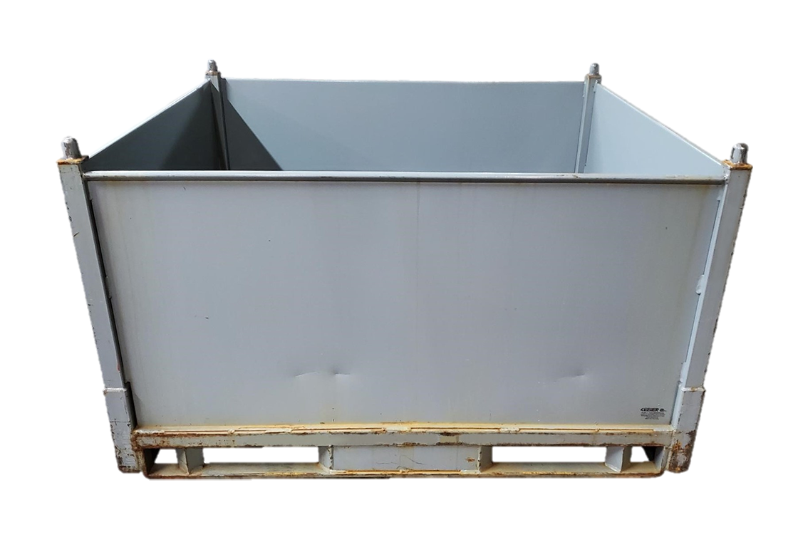 Used BCD 60" x 52" x 36" Steel Tub - No Drop Doors - Image 5
