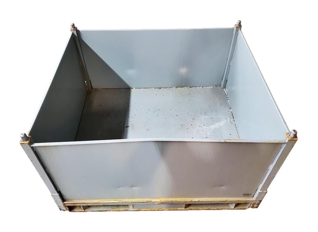 Used BCD 60" x 52" x 36" Steel Tub - No Drop Doors - Image 3
