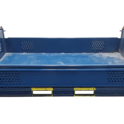 Used BCD 90″ x 56″ x 26″ Steel Tub – 2 Drop Doors 90″ Side
