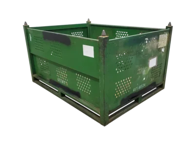 Used BCD 64" x 48" x 34" Steel Tub - 2 Drop Doors 64" Sides