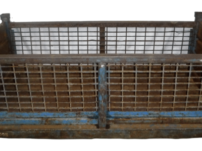 tmp917E-scaled-1.png Used BCD 80" x 39" x 35" Wire Basket - No Drop Doors